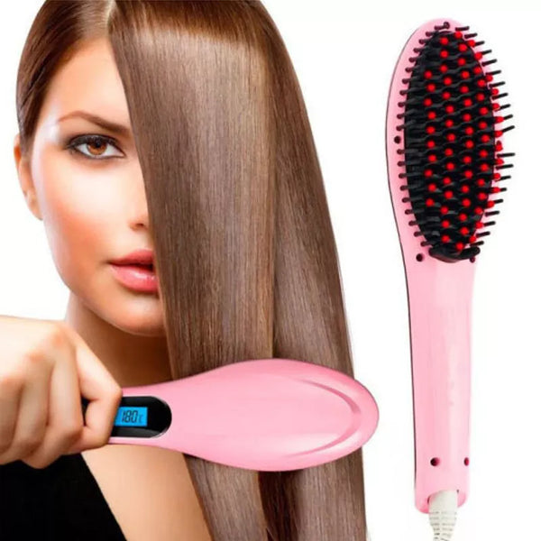 Hair Straightening Comb LCD Display Digital Brush Iron Styling for Home Salon Men Women Hair Brush Care Styling Curling Tools